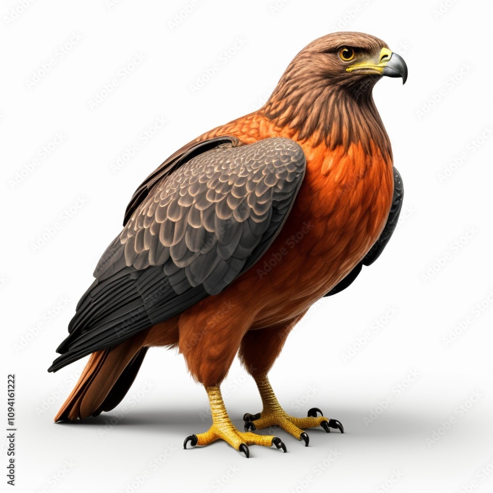 Red-Tailed Hawk Icon Material - A perfect blend of power and beauty in raptors Red-Tailed Hawk Icon Material - A perfect blend of power and beauty in raptors