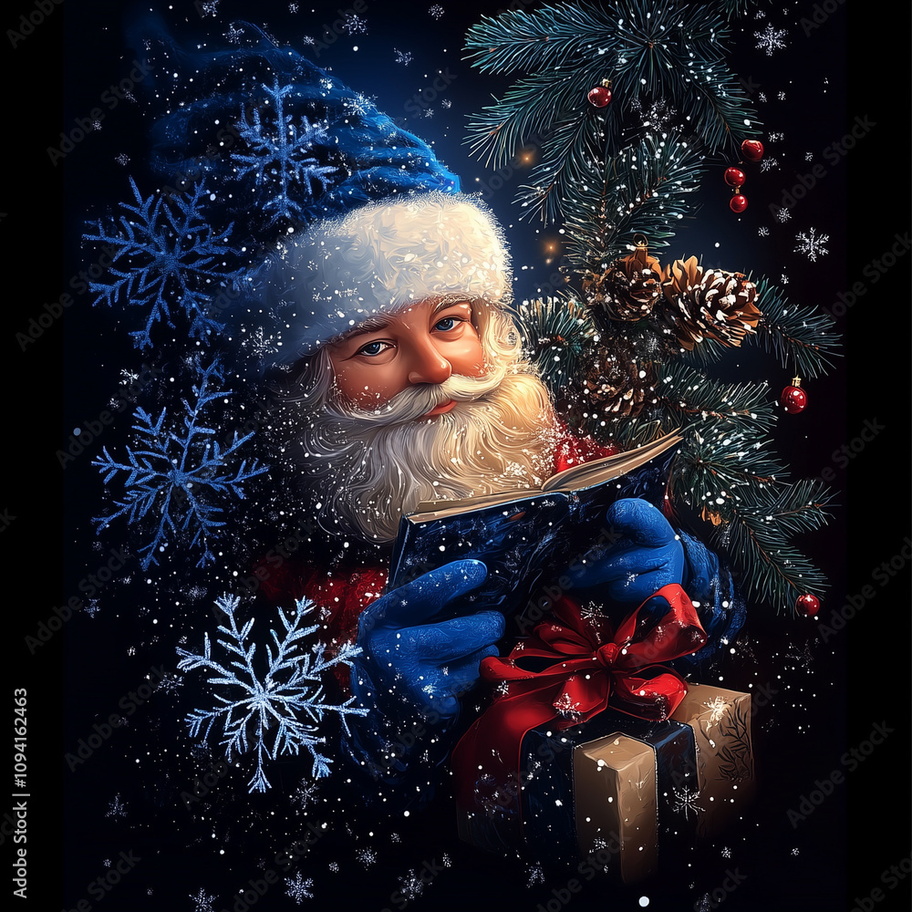 Background for a Christmas card. Background for a Christmas card.