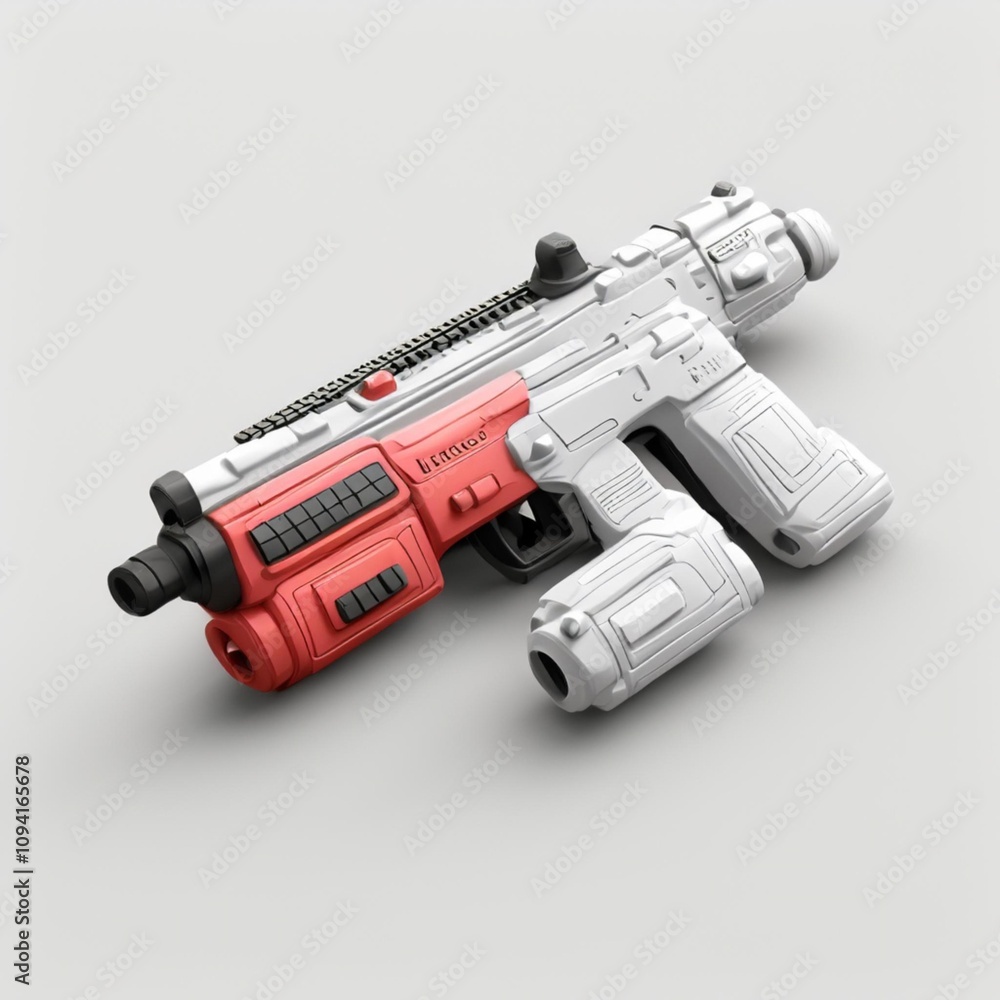 Future Light Weapon Icon - Sci-Fi Style Laser Gun Material Future Light Weapon Icon - Sci-Fi Style Laser Gun Material