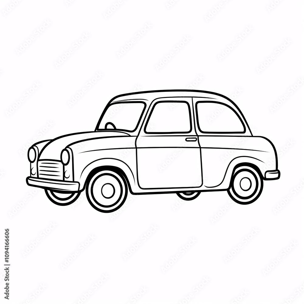 A simple image of a car, showcasing its clean lines and straightforward design, captured in a minimalist style.
A simple image of a car, showcasing its clean lines and straightforward design, captured in a minimalist style.