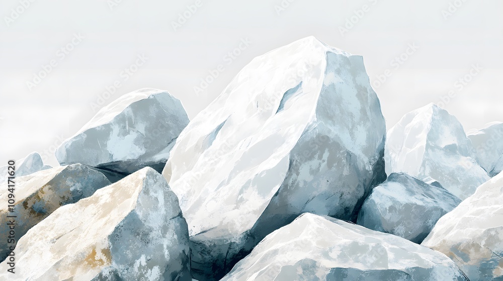 Obraz premium digital technology rocks texture poster background