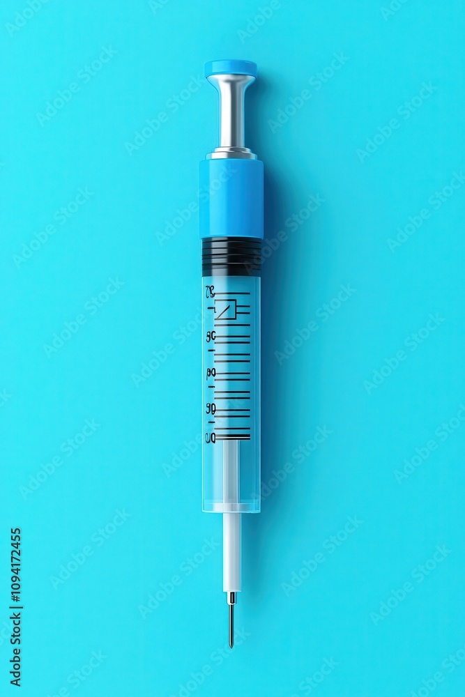 Insulin pen, close-up, medical tools, 3D illustration Insulin pen, close-up, medical tools, 3D illustration
