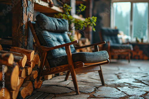 old chair in the street