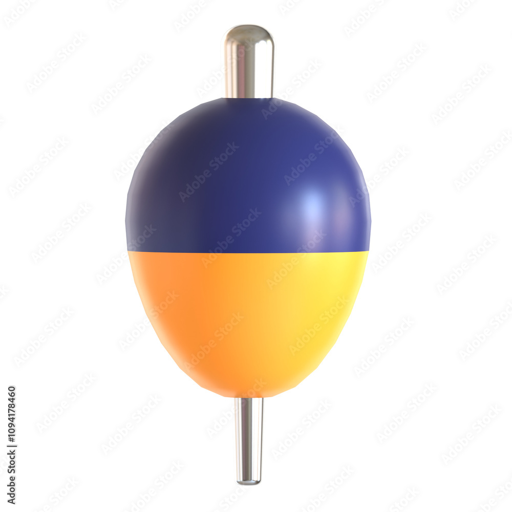 fishing float 3d icon illustration fishing float 3d icon illustration