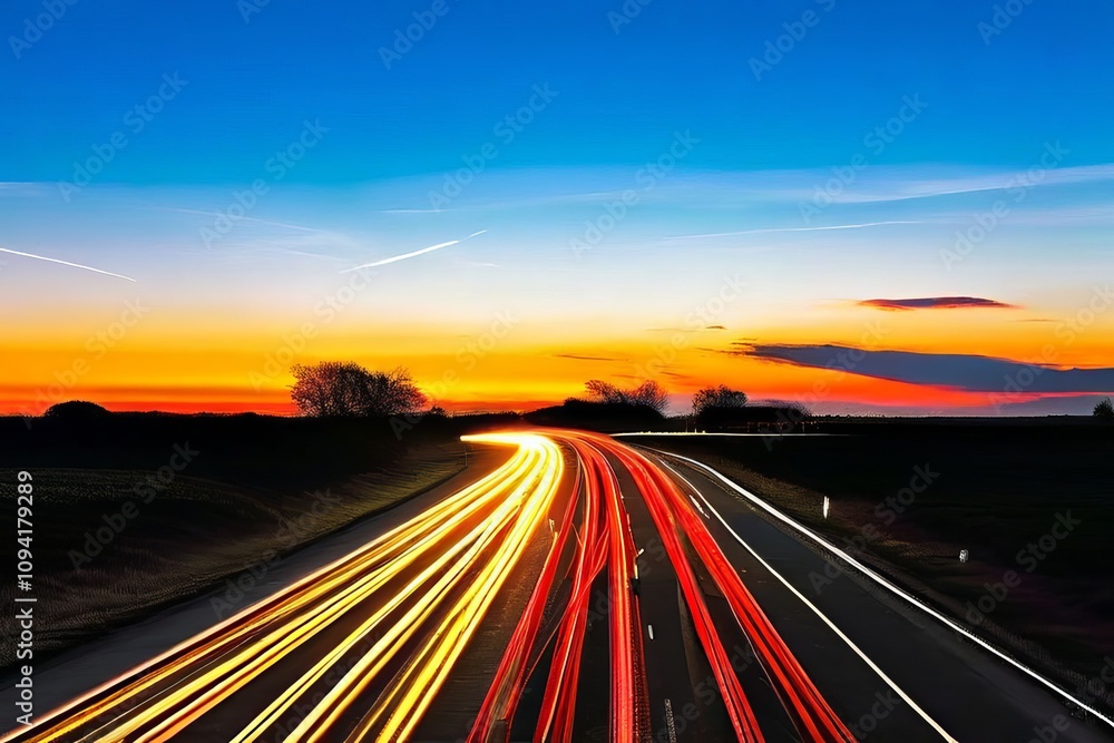 tured light trails tured light trails
