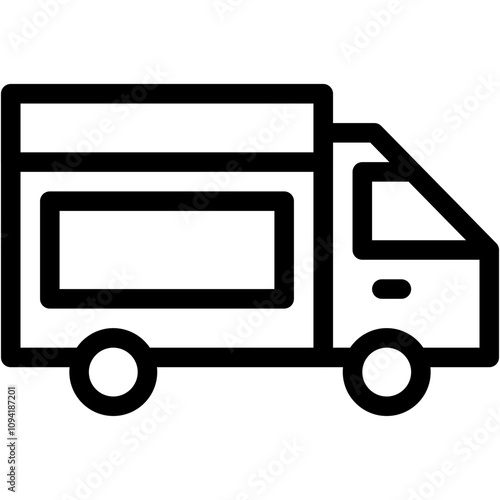 Vector Icon Truck, Delivery, Transport, Cargo, Shipping And Delivery