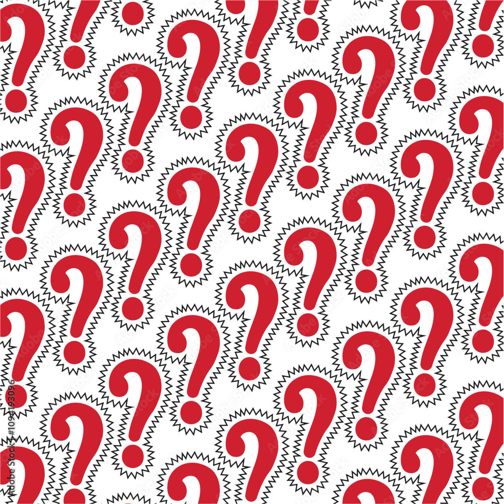 Question mark texture. Question marks seamless vector background. Question mark texture. Question marks seamless vector background.