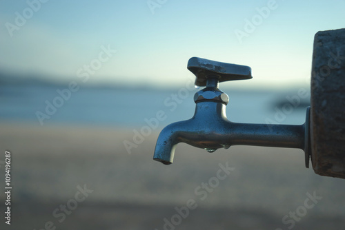 ＜五島市さんさん富江キャンプ村＞水飲み場