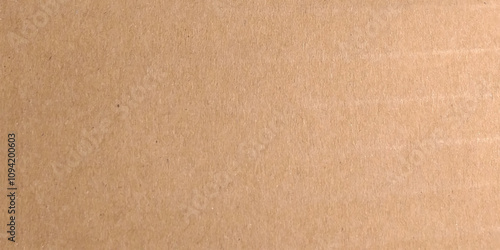 Cardboard sheet texture background, detail of recycle brown paper box pattern. Craft brown paper texture surface macro close up view. 