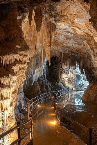 Grotto of Limousis Cave Stalactites and Stalagmites Underground Tours photo