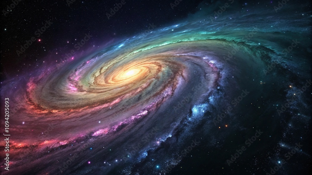 Swirling vortex of iridescent hues dancing across a dark canvas, colors, energy, swirl, gradient Swirling vortex of iridescent hues dancing across a dark canvas, colors, energy, swirl, gradient