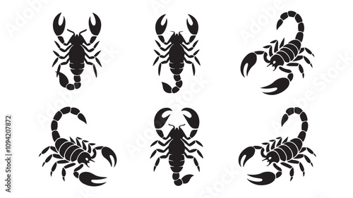 Scorpio icons set