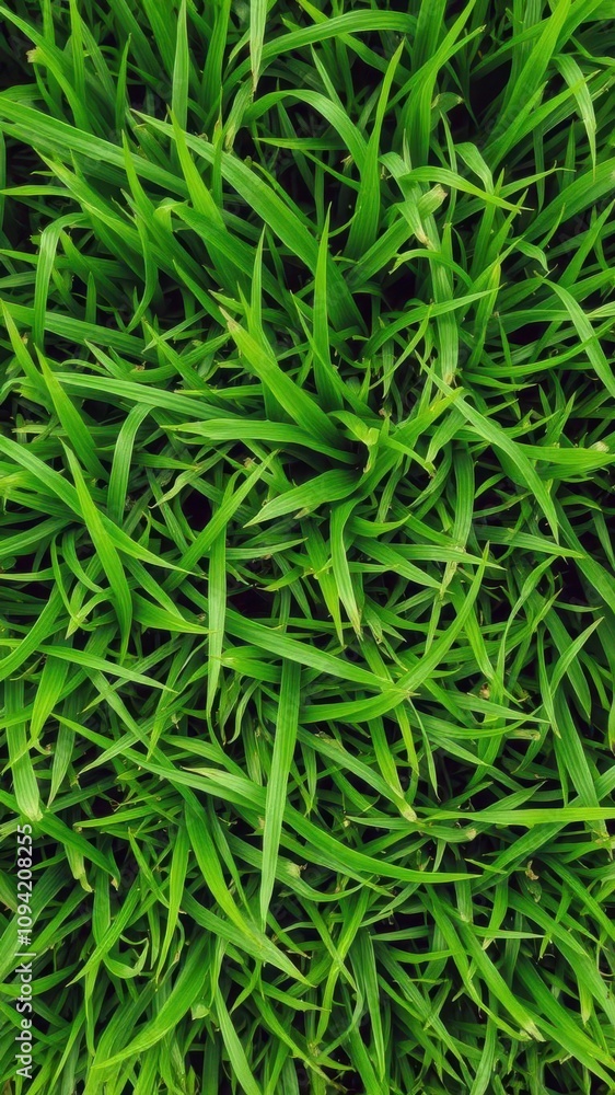 Lush green grass texture background with vibrant blades of grass, perfect for nature or outdoor themed concepts, spring Lush green grass texture background with vibrant blades of grass, perfect for nature or outdoor themed concepts, spring