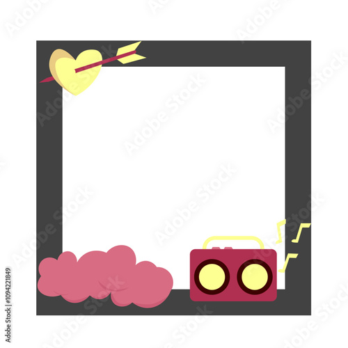 Retro Cute Frame