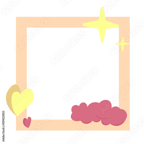 Retro Cute Frame