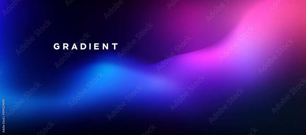 Vibrant Color Gradient Background Abstract Blur Design Vibrant Color Gradient Background Abstract Blur Design