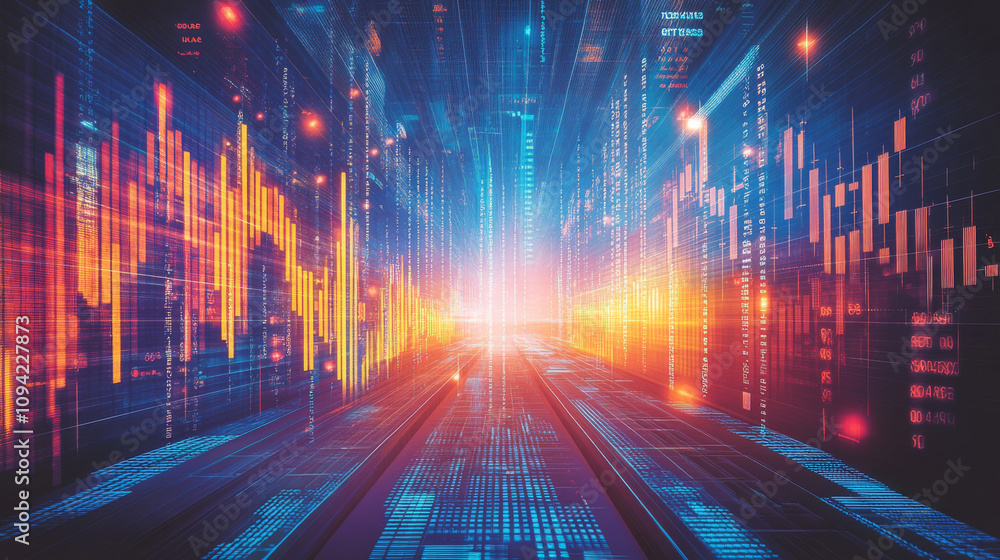 Smart investing uses AI and data analysis to predict stock market trends, shown through charts and graphs in a modern, user-friendly interface. Smart investing uses AI and data analysis to predict stock market trends, shown through charts and graphs in a modern, user-friendly interface.
