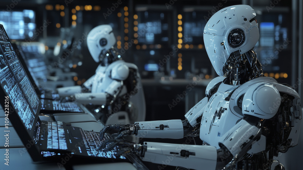 Robots trade stocks and forex using computer programs. This technology helps investors make financial decisions. Robots trade stocks and forex using computer programs. This technology helps investors make financial decisions.