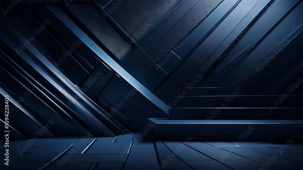 Abstract Pattern Dark Blue Shades and Lighting Abstract Pattern Dark Blue Shades and Lighting