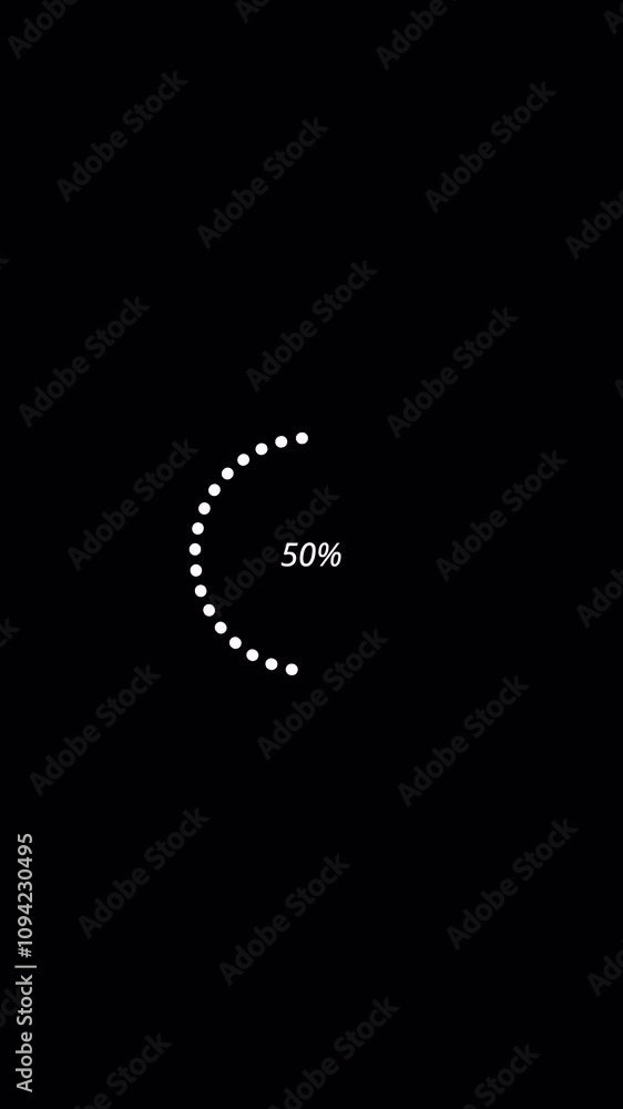 Loading screen animation. Vertical 4K video. Loading screen animation. Vertical 4K video.