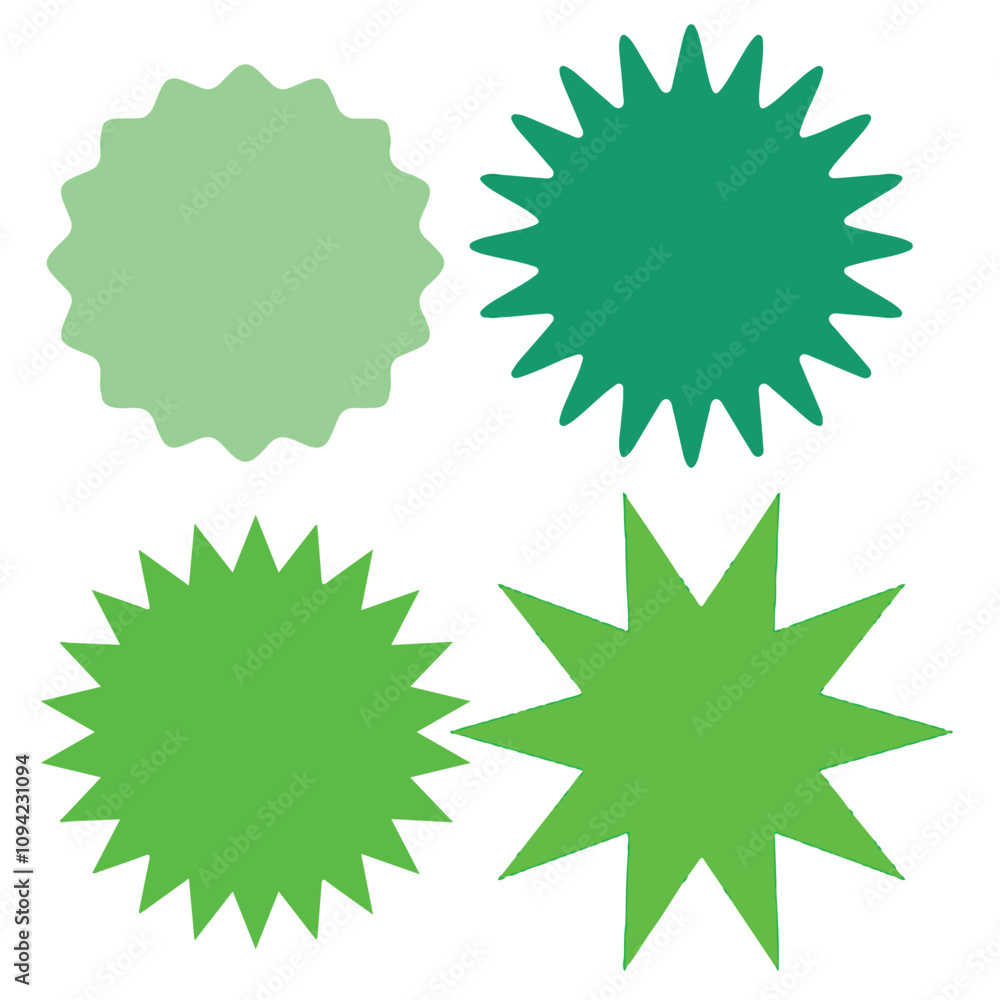 Set of blank multicolor star icons various shape isolated on white background. Vector illustration
Set of blank multicolor star icons various shape isolated on white background. Vector illustration