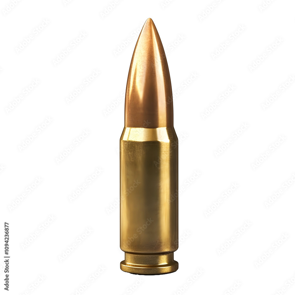 riffle bullet cartridge on transparent background riffle bullet cartridge on transparent background