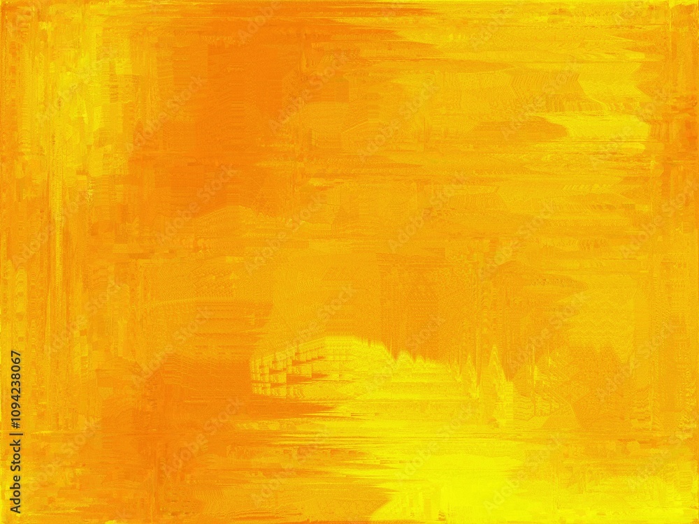 Abstract yellow and orange textured brush stroke background. Abstract yellow and orange textured brush stroke background.