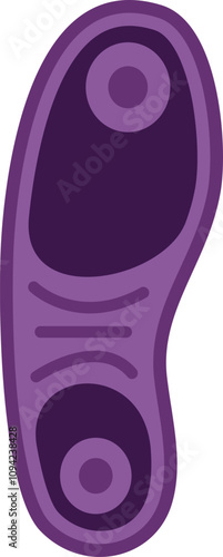 Orthopedic insole providing arch support for comfortable walking and running