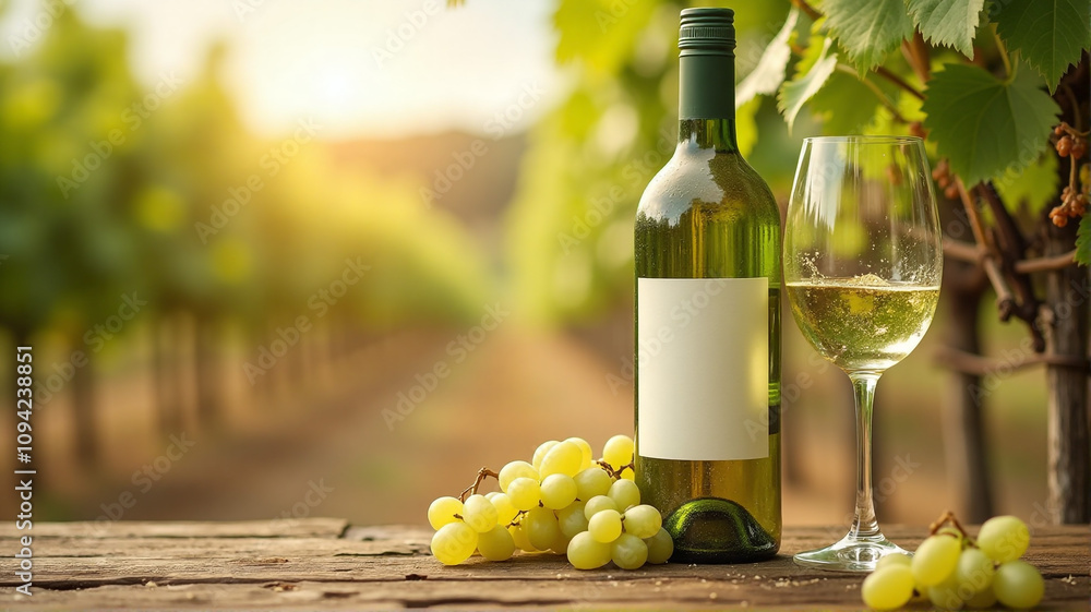 Fototapeta premium still life with wine