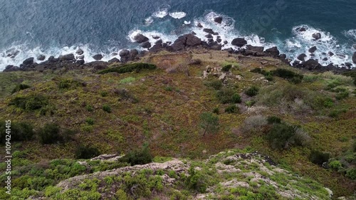 Cliff and Ocean view