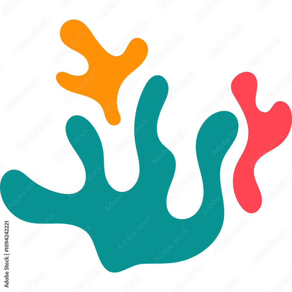 Abstract Matisse Leaves Abstract Matisse Leaves