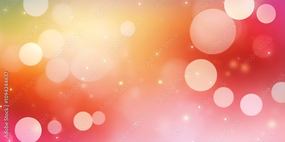 Abstract background with soft bokeh circles, colorful gradient blending shades of pink, orange, and yellow, creating a dreamy and vibrant atmosphere for various design projects. Abstract background with soft bokeh circles, colorful gradient blending shades of pink, orange, and yellow, creating a dreamy and vibrant atmosphere for various design projects.