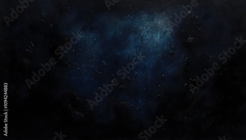 Abstract Deep Blue Texture with Dark Hues and Star-Like Speckles for Creative Backgrounds and Mood Setting in Artistic Projects