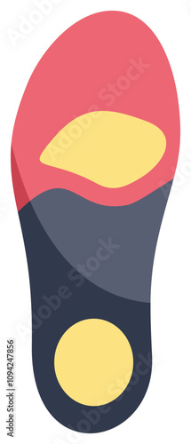 Orthopedic insole is promoting feet health and increasing comfort