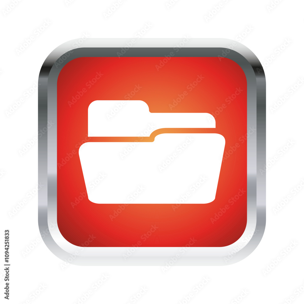Folder icon template Folder icon template