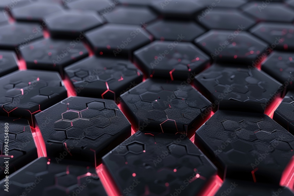 Obraz premium shape of molecules