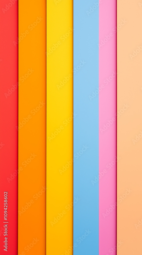 Vibrant Rainbow Color Palette Background Vibrant Rainbow Color Palette Background