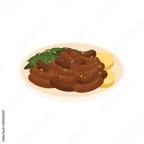 Korean Food Vector Illustration - 14