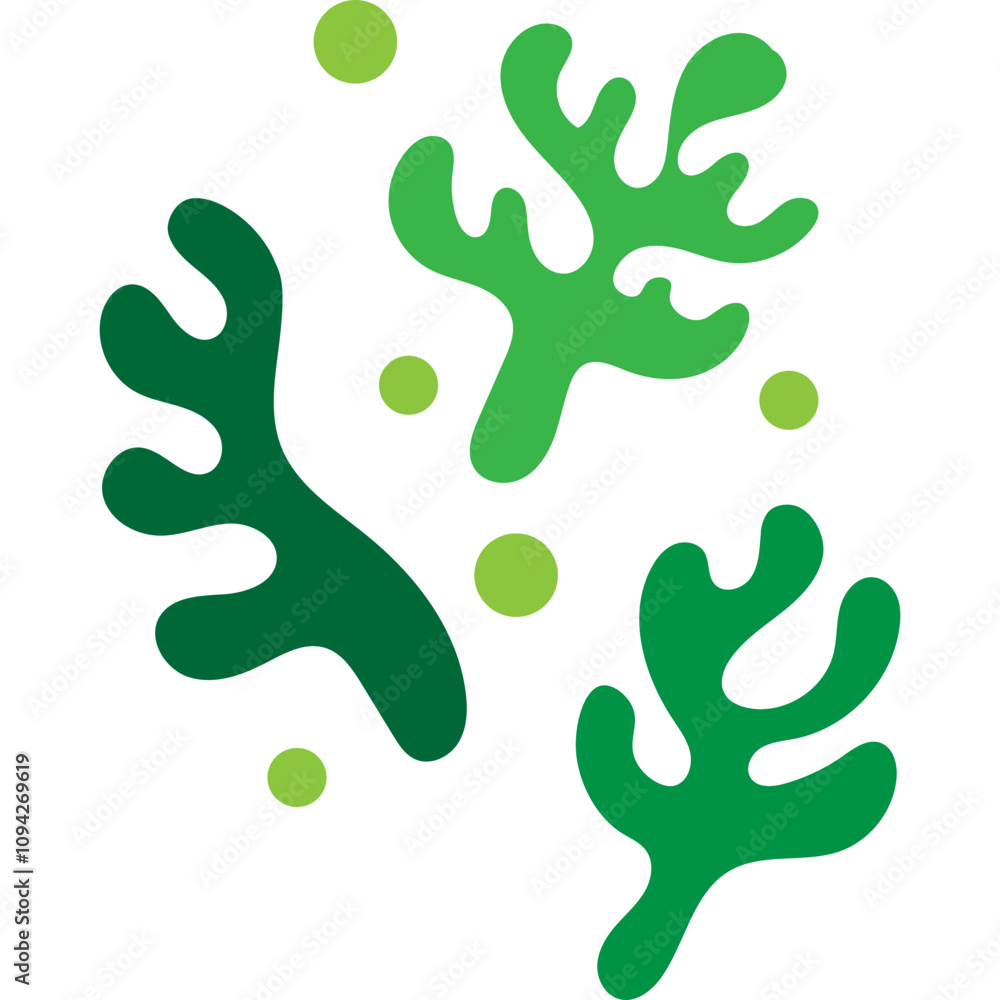 Abstract Coral Shape Abstract Coral Shape