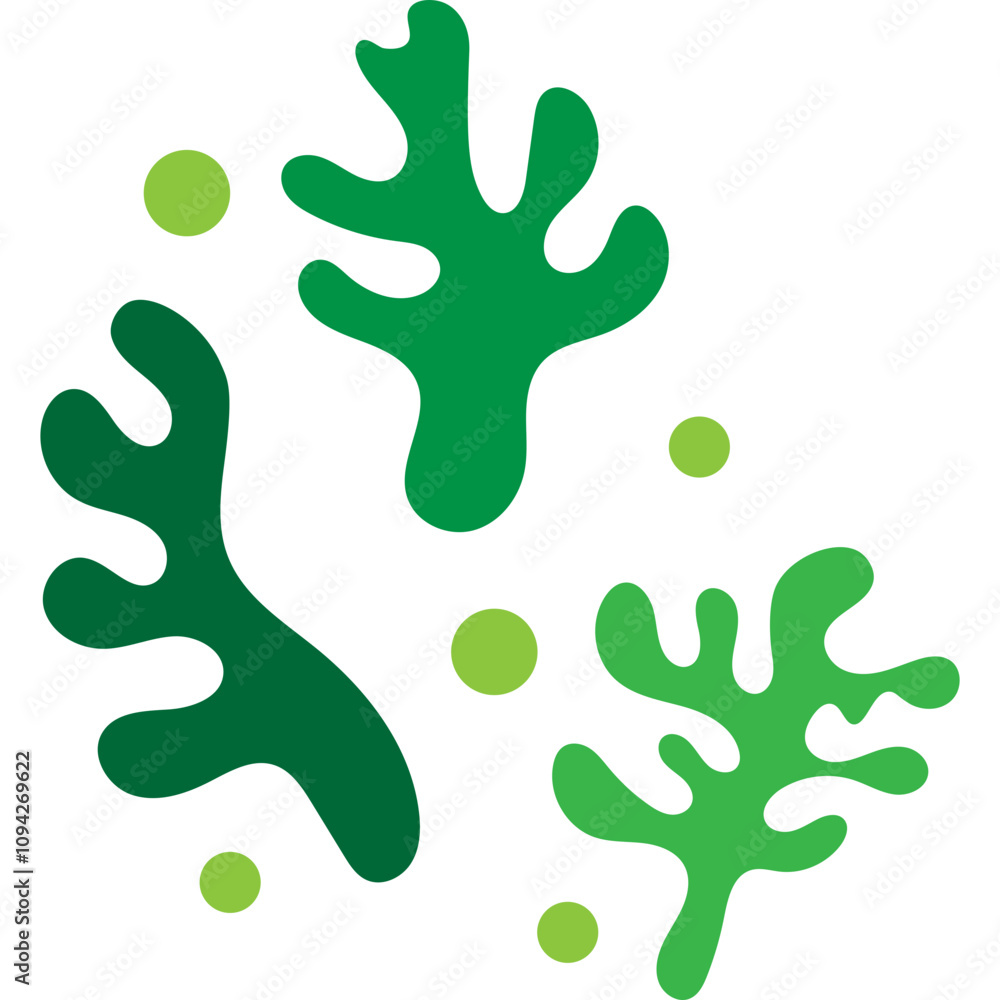 Abstract Coral Shape Abstract Coral Shape