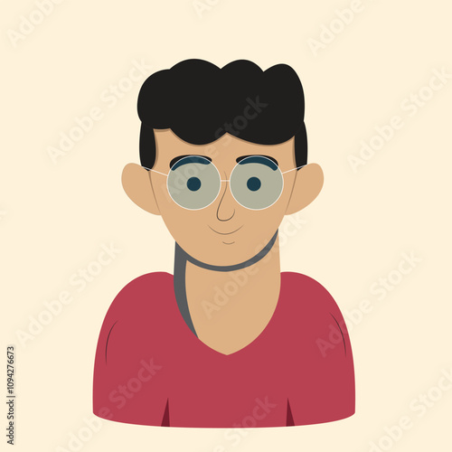 Avatar of a man with glasses