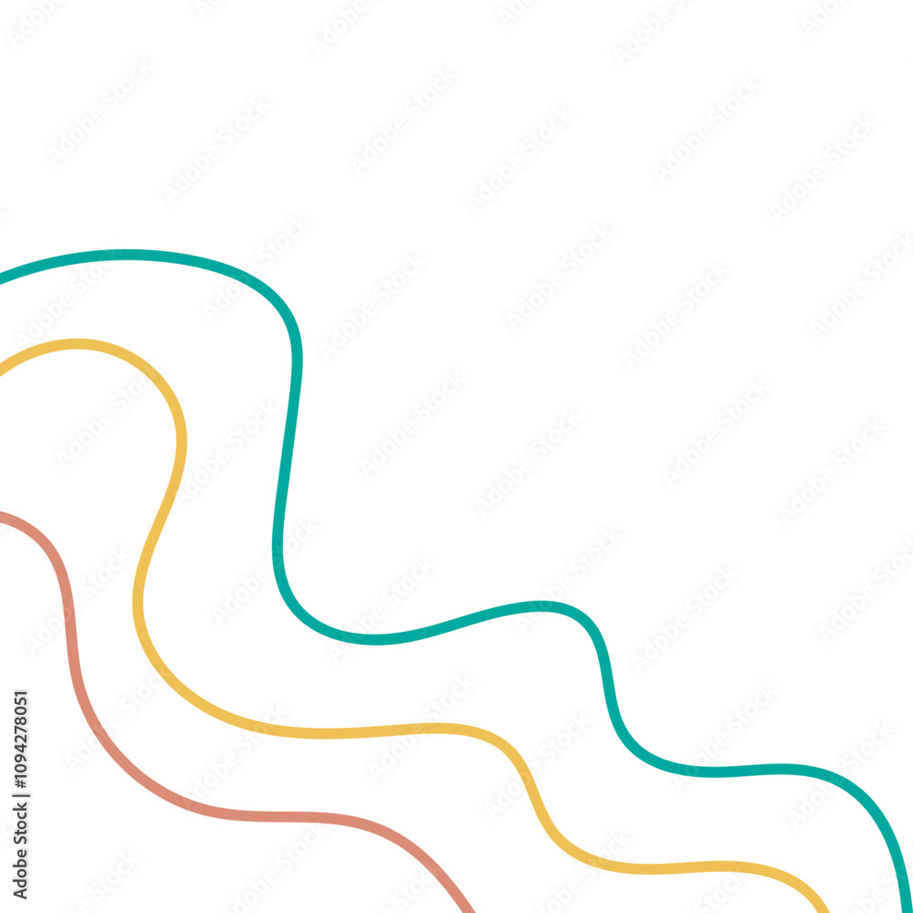 Abstract Line Corner