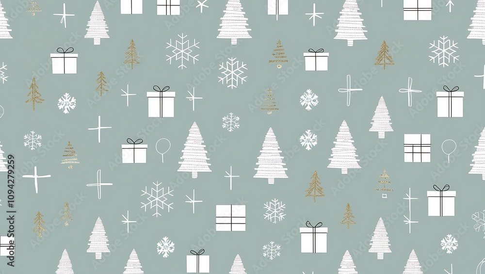 seamless christmas pattern seamless christmas pattern