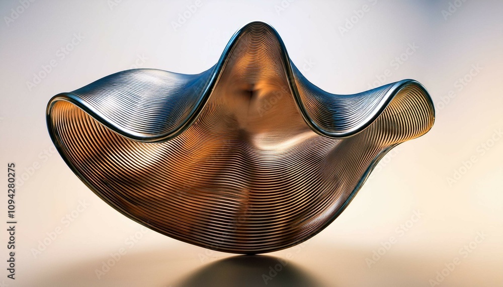 3d rendered illustration of a golden angel 3d rendered illustration of a golden angel