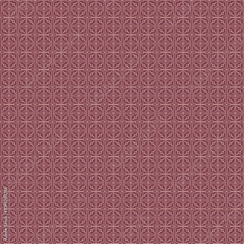 Wallpaper Mural seamless pattern with hearts Torontodigital.ca