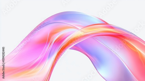 Abstract Fluid Neon Gradient Wave Background Design for Posters Banners Wallpapers
