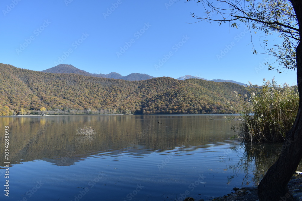 Fototapeta premium lake in the mountains