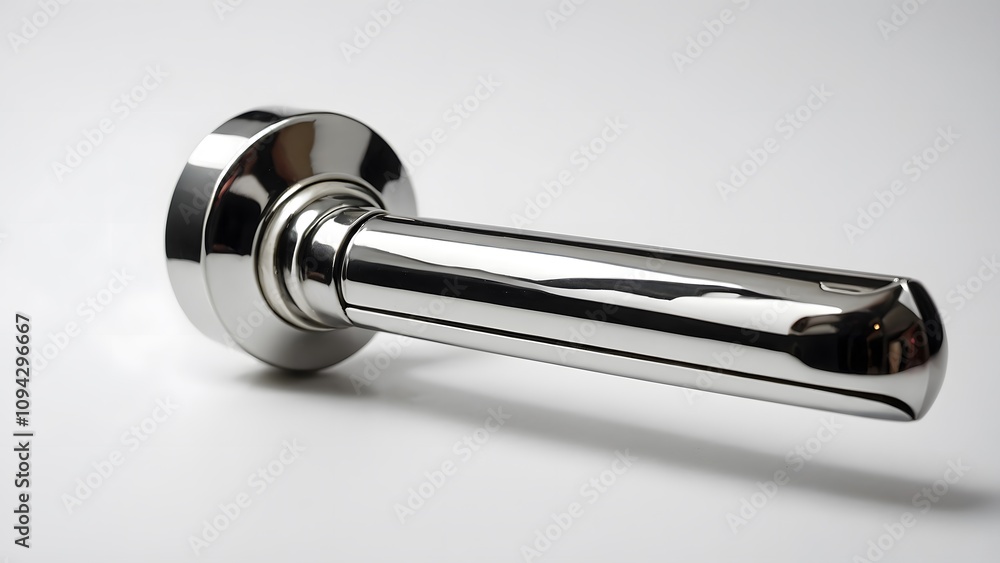 Polished Chrome Door Handle Showcases Modern Design and Craftsmanship Polished Chrome Door Handle Showcases Modern Design and Craftsmanship