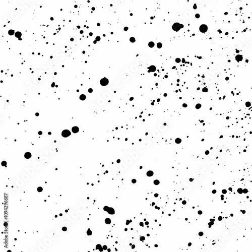 black splat background