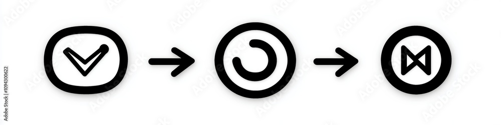 Minimalist Link Icons Set for Web Design, Vector External and Redirecting Links, Black and White Outline Icons Minimalist Link Icons Set for Web Design, Vector External and Redirecting Links, Black and White Outline Icons